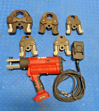 Ridgid Propress Model RP340 with 5 Copper Pipe Press Tool Jaws