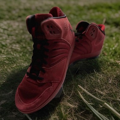 Nike Air Jordan 1 Flight 4 Premium Red Suede Mens Size 10 838818-100