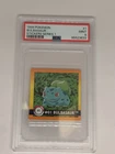 1999 Pokemon Artbox Stickers Series 1 Bulbasaur #01 PSA MINT 9 Vintage Kanto