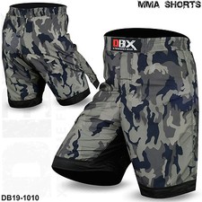 MMA Kick Boxing Shorts UFC Fighter Grappling Mix Cage Fight Camo Short M to XL