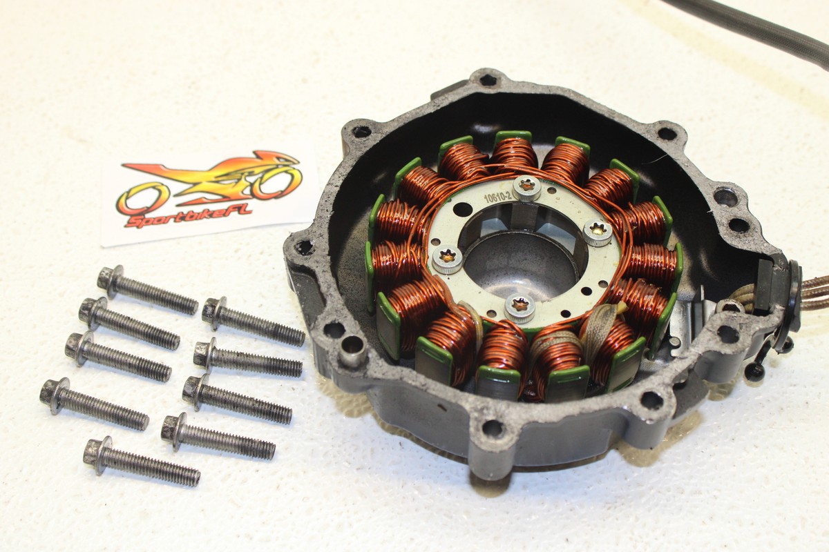 『と』 07-08 KAWASAKI NINJA ZX6R ZX 600 ZX600 STATOR GENERATOR