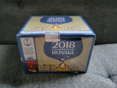 PANINI Russia 2018 World Cup Fußball - Display 100 Tüten 500 Sticker OVP