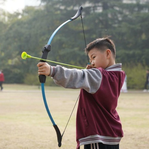 15lbs Archery Takedown Recurve Bow&Arrow for Kids Gifts Outdoor Hunting Practice - Picture 3 of 15