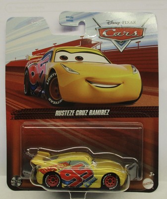2025 DISNEY PIXAR CARS * S CASE * RUSTEZE CRUZ RAMIREZ YELLOW 