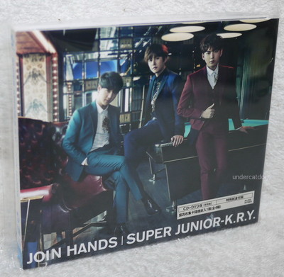 SUPER JUNIOR K.R.Y JOIN HANDS 2015 Taiwan Ltd CD+DVD+Card (Special Cover) KRY