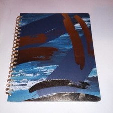 Planner 2020 Blue Spiral Bound Stickers Calendar Brand New