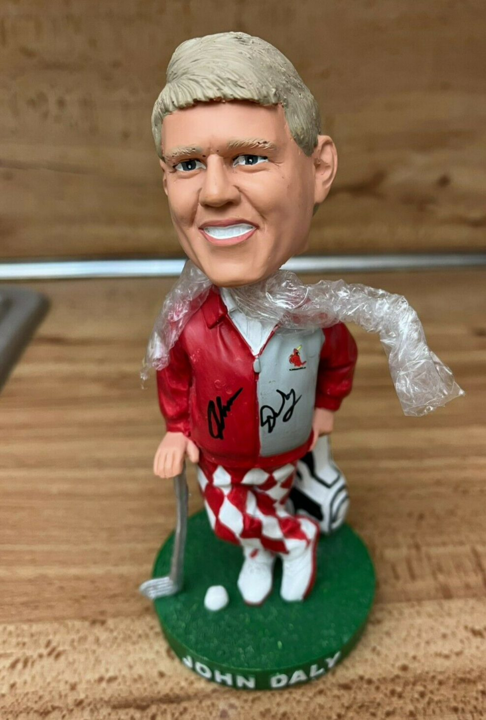 John Daly Autographed Signed 2021 ST LOUIS CARDINALS BOBBLEHEAD VERY RARE PSA/DNA NIB PGA 