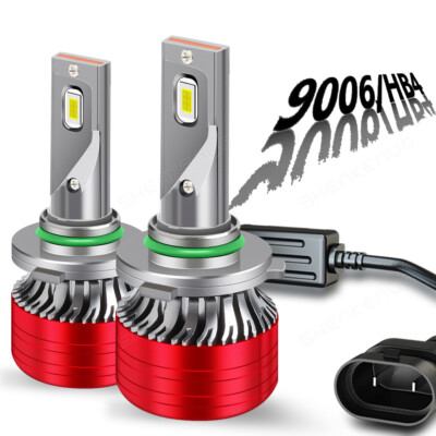 Quayub 9006 LED Headlight Bulb Low Beam 100W 16000LM Super Bright 2PCS F5 Series