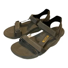Sz 11 Tera TevaSphere Alterra Brown Sport Sandals Mens 1004915 Gray 2 Straps
