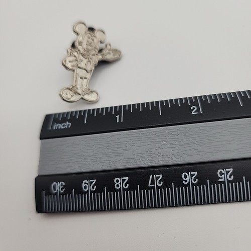 Collectible Disney Parks Trading Pin Mickey Mouse Silver Authentic Disneyland - Picture 6 of 6