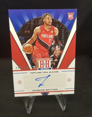 Panini Chronicles 2021-22 - Trendon Watford - Hometown Heroes Rookie Auto /149