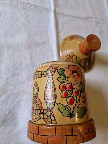 Vintage Russian Folk Storage Jar - Picture 4 of 6