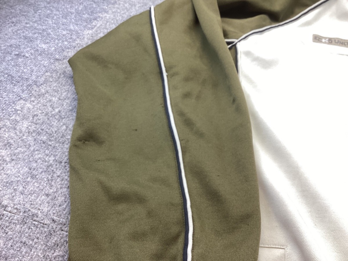 Ecko Unltd Track Jacket Mens XXL Green Full Zip Problem Solving Vintage Y2K View 5