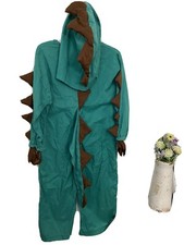 Dinosaur Costume 6 8 Child Cotton Handmade Head Piece Euc