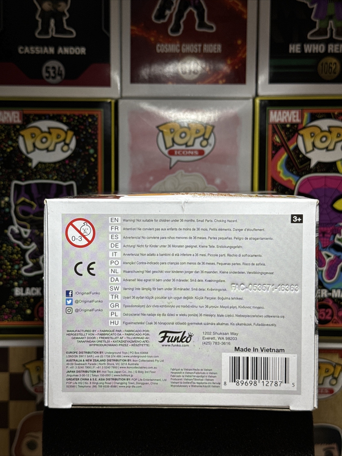 Funko Pop! Vinyl: Marvel - Star-Lord (w/ Aero Rig) #209 - Toys R Us