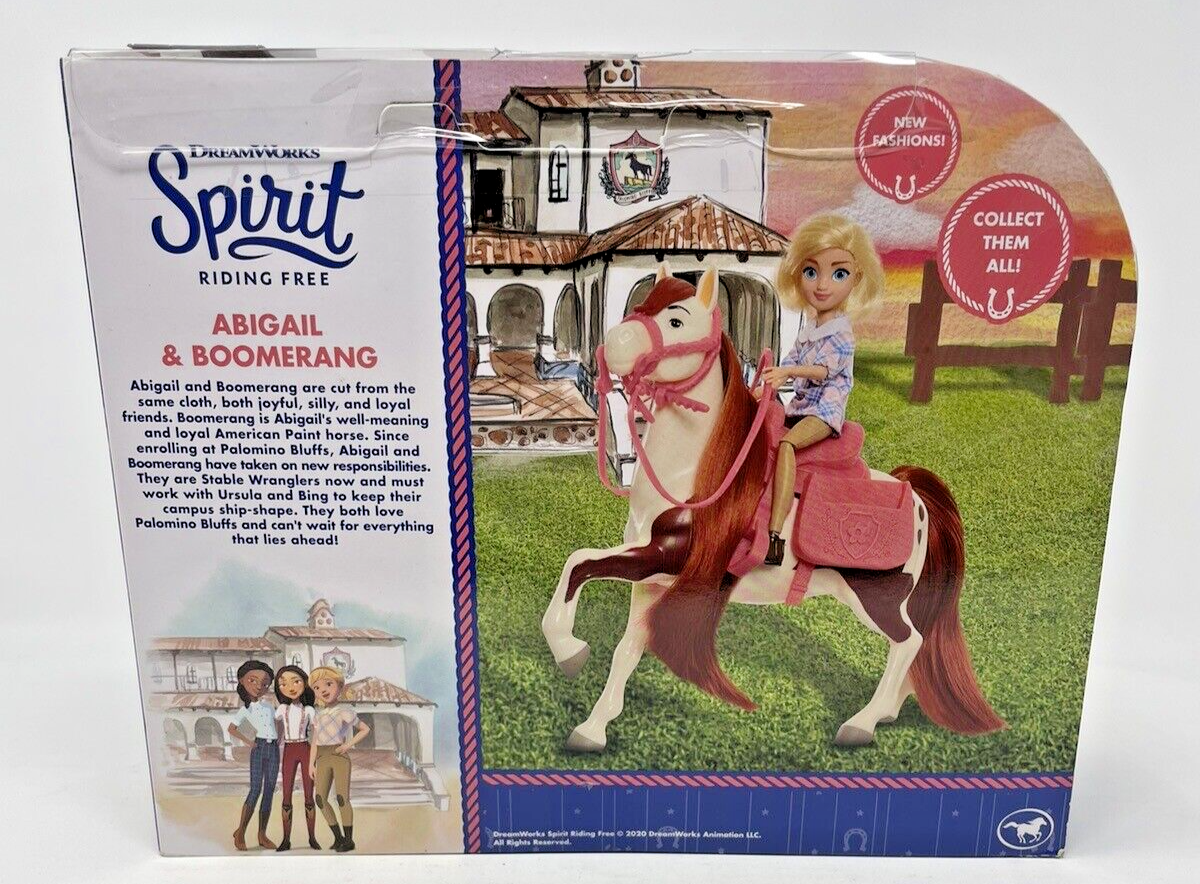 DreamWorks Spirit Riding Collector Doll & Horse Abigail D7