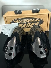 Memphis Shades Handguards Black Opaque #MEB7215 Harley Davidson