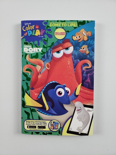 Children's Activity 4 Book Lot | Coloring Stickers | Disney Finding Dory Nemo - Picture 5 of 13