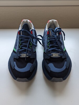 スニーカー NAVY BLUE LEATHER SNEAKERS Adidas ZX 5K Boost Mens Athletic Sneaker Running Shoe Navy