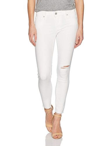 Levi's 158346 Women's 711 Skinny Ankle Distressed White Jeans Size 25  191816968872 | eBay