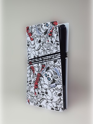 # SKULL BOMB | PS5 Pro Playstation 5 Pro - Digital Version Skins Faceplate Cover