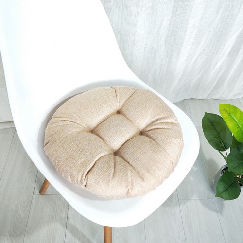 Chair Seat Cushion Pads Round Seat Pads for Indoor Outdoor Dining