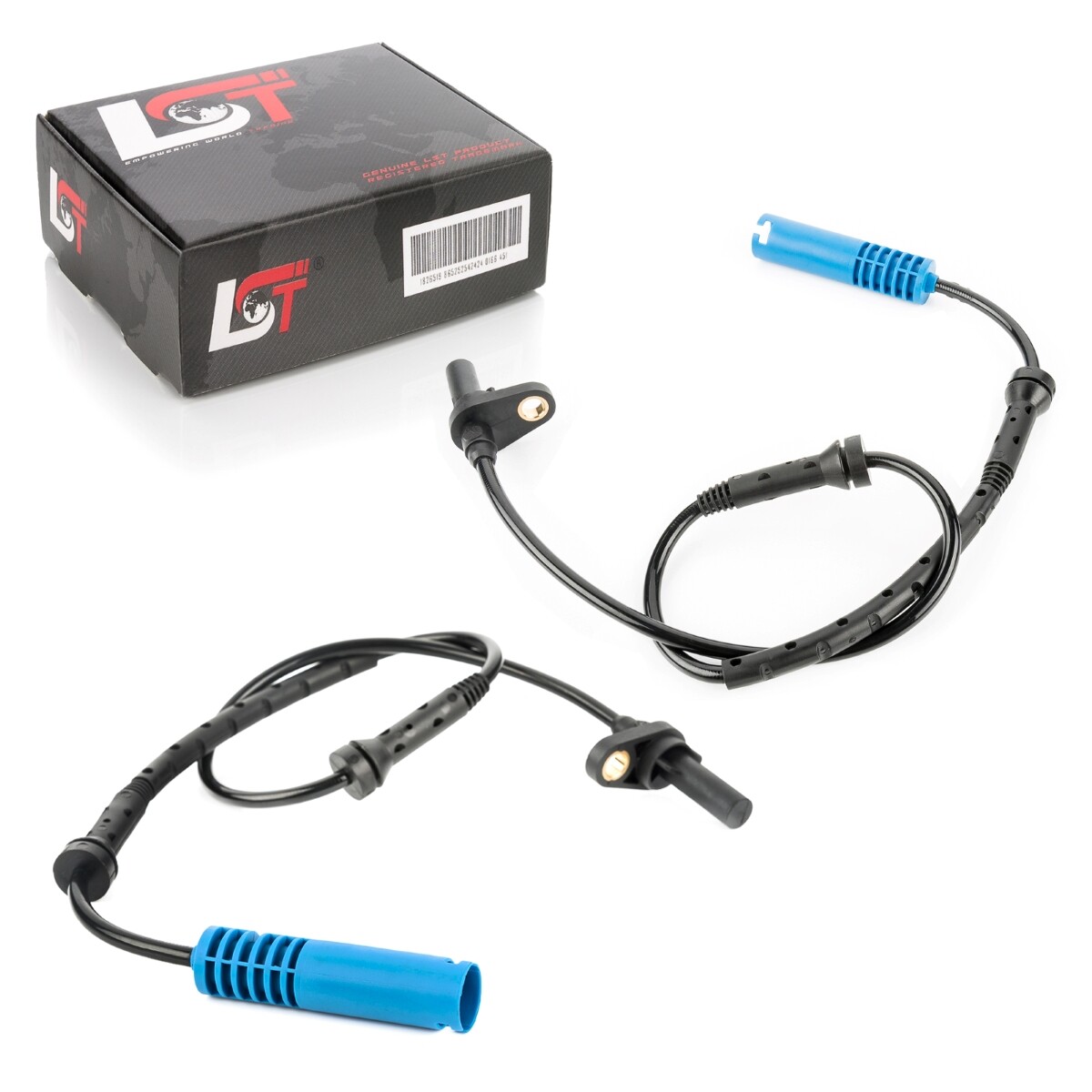 2x ABS Sensor Wheel Speed 34526764858 Front for BMW 3er E90 E91