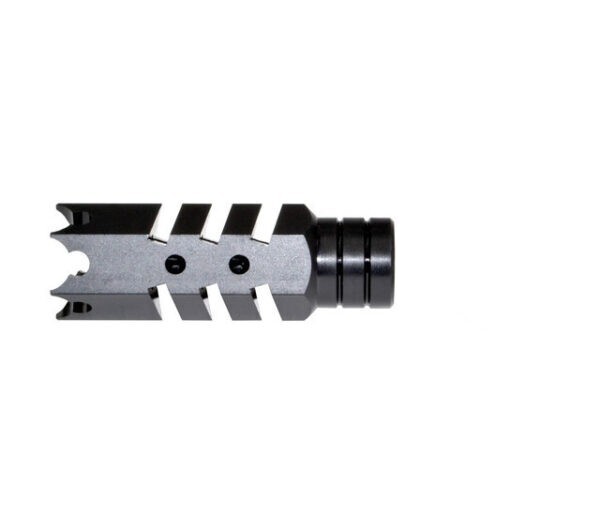 DB TAC INC Shark Style Muzzle Brake For Ruger 10/22 - 1/x28 TPI Thread, Brand New