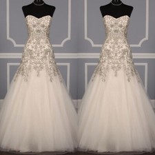 Victorian Wedding Dresses Sleeveless Vintage Beading 1970s A line Bridal Gowns