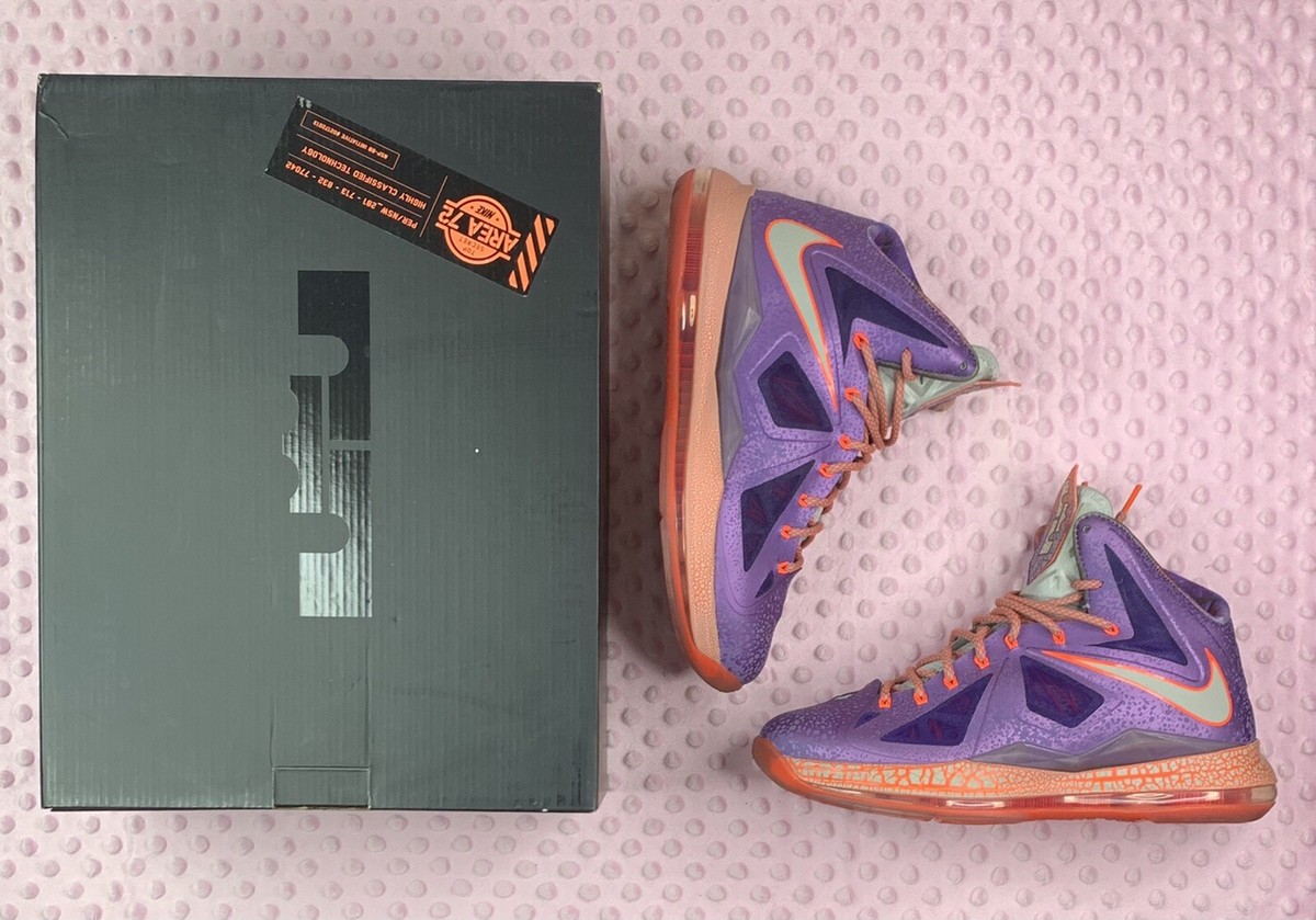 VNDS Nike Lebron 10 “Area 72” 583108-500 (2012) Size 10M