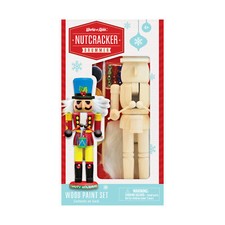 New - Masterpieces Puzzles Works of Ahhh... Wood Paint Set - Nutcracker Drummer