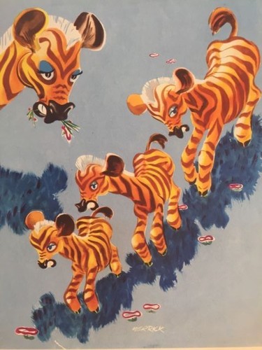 5 Buster Brown Shoes Advertising Prints Nicely Colored and Detailed - Picture 12 of 12