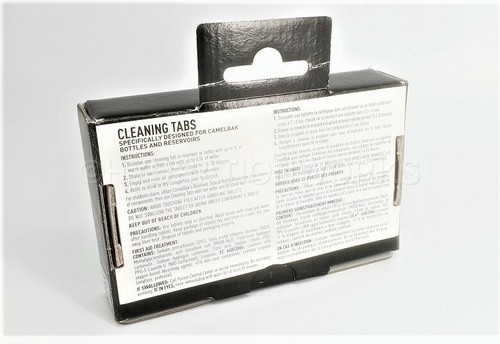 CAMELBAK RESERVOIR CLEANING TABS 8-PACK HYDRATION PACK CLEANING TABLETS - Picture 3 of 4