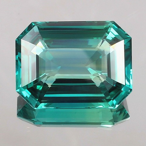 AAA Natural Ceylon Bi-Color Parti Sapphire 59.60 Ct Radiant Cut Loose Gemstone