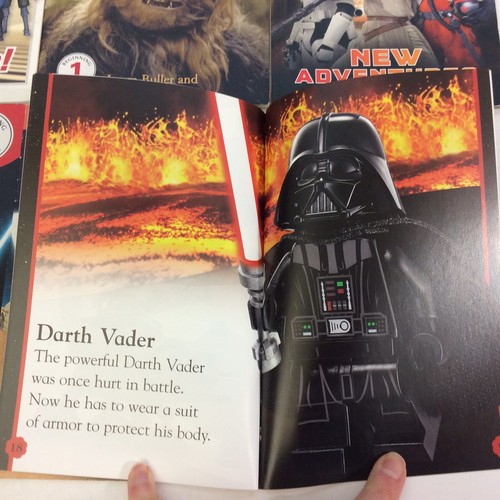 Star Wars Lego Level 1 DK Reader 1st 2nd 3rd Grade 8 Picture Book Lot - Imagen 2 de 4