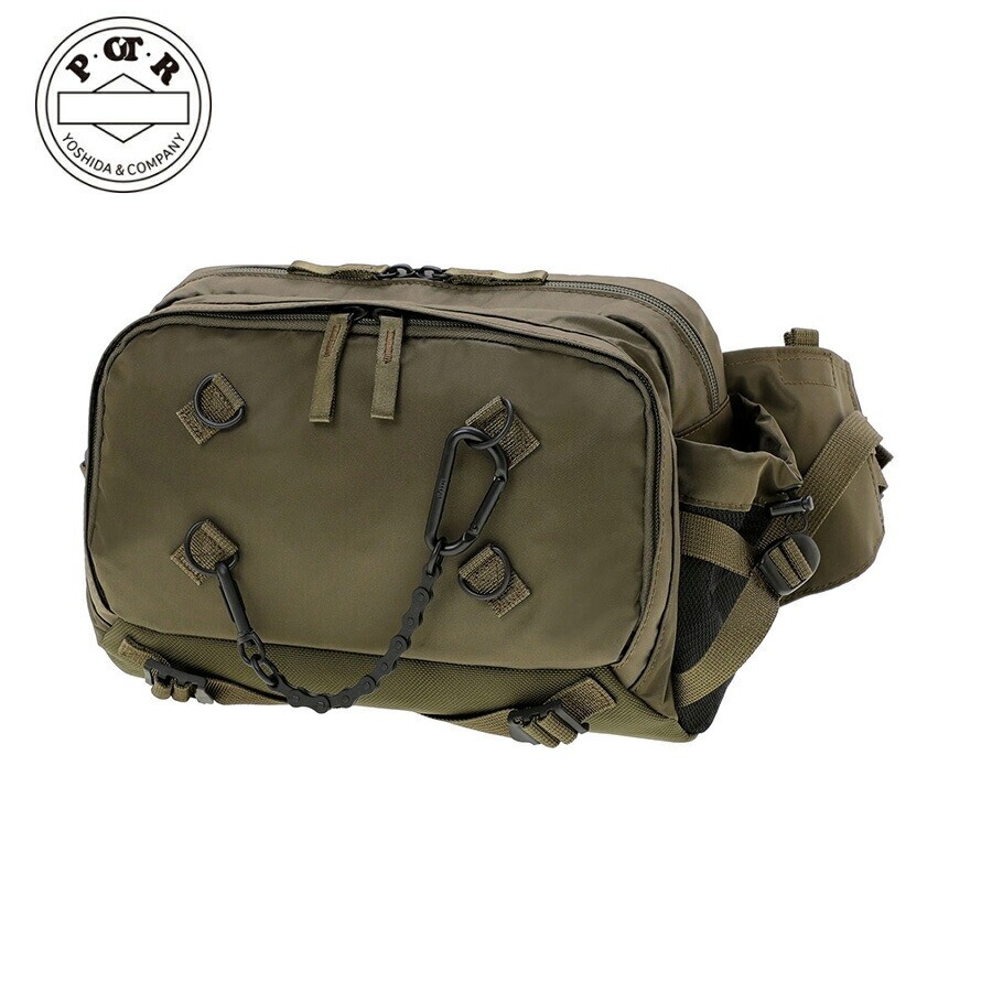 POTR / RIDE WAIST BAG オリーブグリーン POTR POTR RIDE WAIST BAG 997-26858-30 Olive Green Yoshida