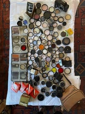 amazing assortment of camera  filters ,lenses, extenders,nikon reflex camera