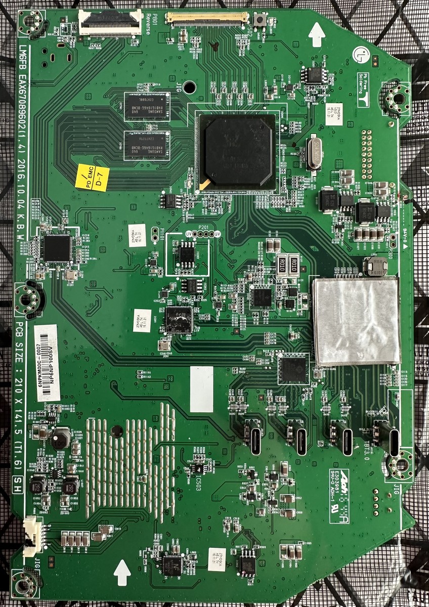 LG UltraFine 5Kモニター 27MD5KA Logic board LG UltraFine 5K 27MD5KA-B 27MD5KB-B Main Mother Board