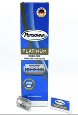 200 Personna Platinum double edge razor Shaving DE blades Germany