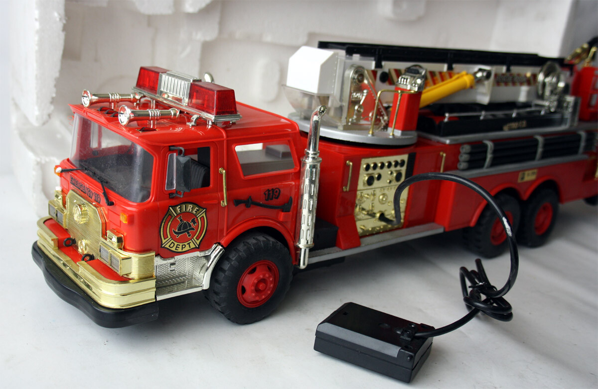 【年代物】マルサン製　Speed Fire Engine RARE VINTAGE 90'S FIRE ENGINE HUGE 27