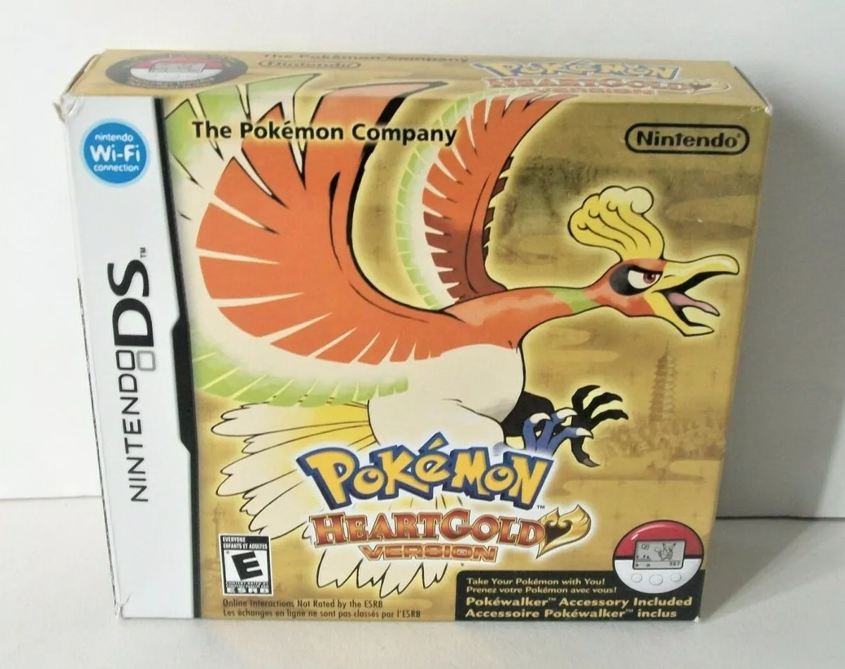 NO BOX NO GAME Cover only Pokémon HeartGold Whitney