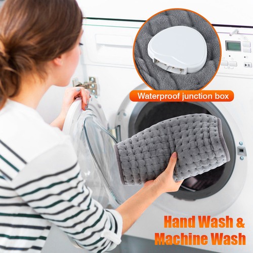 Heating Pad Electric Heat Cushion 60x30cm 10 Temperature Levels EU Plug 220-240V - Picture 10 of 24