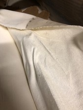 upolstery fabric Heavy Duty Velvet  White Oyster