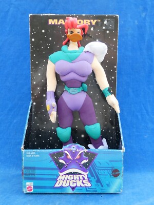 SELTEN ++ TOP ! Spielzeug Figur Spielzeug - Mattel Arcotoys Mighty Ducks Mallory Nr. 69855