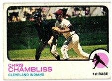 1973 Topps #11 Chris Chambliss Cleveland Indians 