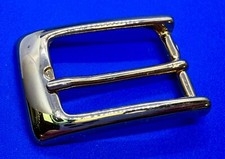 Single Prong Openwork Replacement Solid Brass Dress Formal Belt Buckle