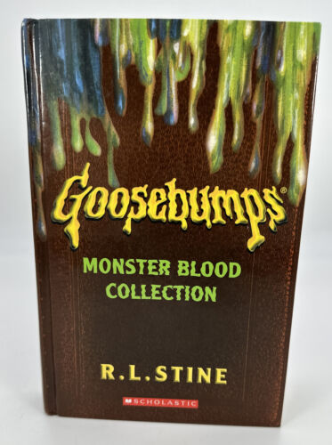 Goosebumps Monster Blood Collection - R.L. Stine - Hardcover - EUC