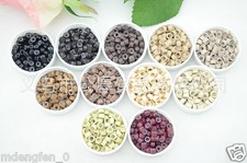 Loop  I Tip Human Hair Extension Silicone Lined Microrings Beads Links Tools