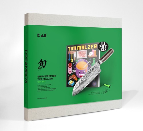 Kai Tim Mälzer Shun Premier -Set- mit Kochbuch des Chefs TDM-W23 - Bild 4 von 4