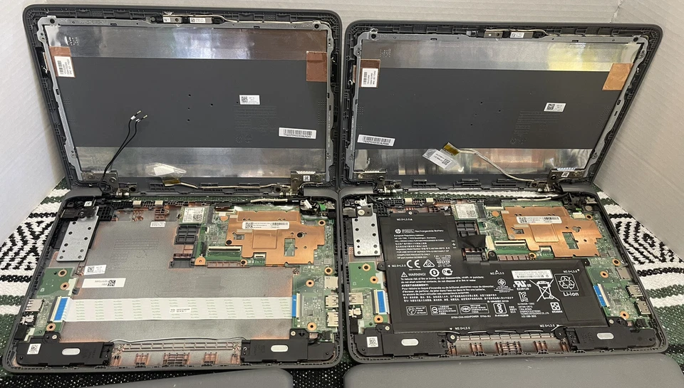 HP Stream 11 G4 EE Lot of 5 Laptops for Parts or Repair Need Work Missing Parts - Image 2 of 4